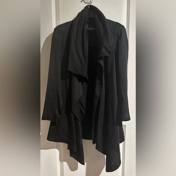 Allsaints black asymmetrical raglan - Picture 2 of 4